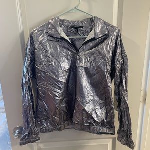 Metallic Quarter Zip